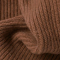 Hazelnut Brown Shawl Collar Cashmere Cardigan