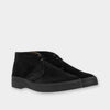 Hi Top Black Suede Chukka Boot