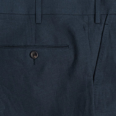 Indigo Linen Trousers