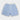 Light Blue End - on - End Cotton Boxer Shorts