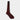 Long Burgundy Wool Socks