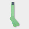Long Light Green Cotton Socks