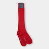 Long Red Heavy Wool Sport Socks
