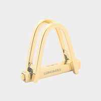 Longmire 18 Carat Yellow Gold Double Stirrup Cufflinks