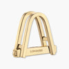 Longmire 18 Carat Yellow Gold Double Stirrup Cufflinks
