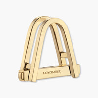 Longmire 18 Carat Yellow Gold Double Stirrup Cufflinks