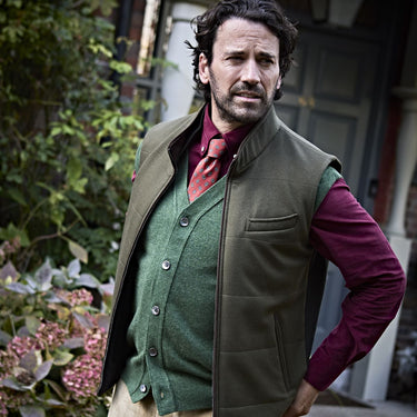 Loro Piana Green Cashmere Gilet