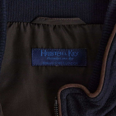 Loro Piana Navy Cashmere Gilet