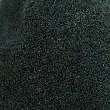 Mallard Green Herringbone Wool Flat Cap