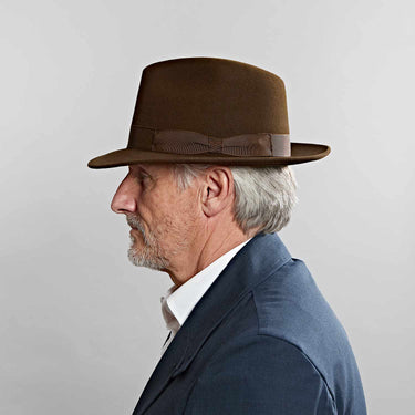 Mid Brown Burlington Trilby