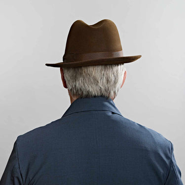 Mid Brown Burlington Trilby
