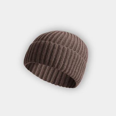 Mid Brown Cashmere Beanie