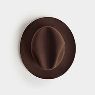 Mid Brown Rivoli Trilby