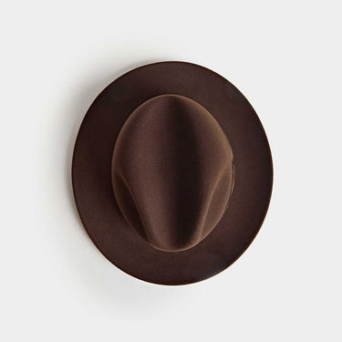 Mid Brown Rivoli Trilby