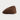 Mocha Brown Herringbone Wool Flat Cap