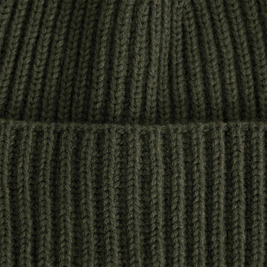 Moss Green Cashmere Beanie