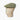 Moss Green Herringbone Linen Flat Cap