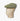 Moss Green Herringbone Linen Flat Cap