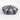 Navy & Beige Large Check Cotton & Silk Gatsby Cap