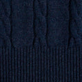 Navy Cashmere Cricket Sweater