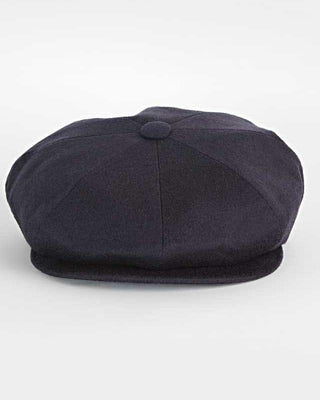 Navy Cashmere Gatsby Cap