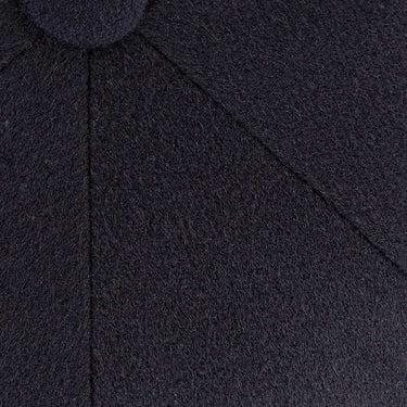 Navy Cashmere Gatsby Cap