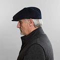 Navy Corduroy Cotton Gatsby Cap