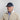 Navy Hopsack Linen Baseball Cap