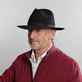 Navy Jermyn Ligero Fedora