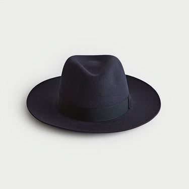 Navy Knightsbridge Fedora