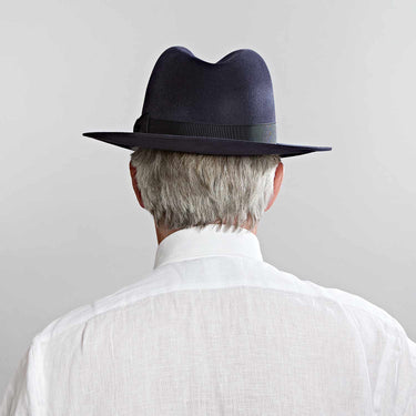 Navy Pioneer Fedora Hat