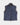 Navy Quilted Gilet With Navy Knitted Back