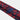 Navy & Red Elaborate Floral Woven Silk Tie