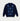 Navy V - Neck Cashmere Argyle Sweater