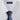 Navy & White Spot Herringbone Silk Tie