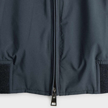 Navy Zip Deck Lightweight Jacket
