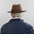 Nogal Brown Berkeley Fedora