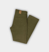 Olive Green Moleskin Jeans