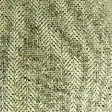 Olive Herringbone 100% Silk Flat Cap