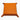 Orange Leather & Brown Suede Small Travel Tray