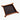 Orange Leather & Brown Suede Small Travel Tray
