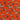 Orange Rabbit Motif Printed Silk Tie