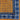 Orange Regimented Floral Silk Pocket Square