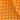 Orange & White Medium Spot Silk Pocket Square