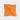Orange & White Medium Spot Silk Pocket Square