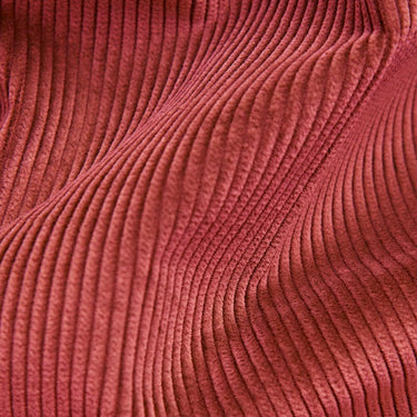 Pink Cotton Corduroy Trousers