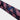 Pink & Navy Block Stripe Silk Tie