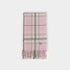 Pink Thomson Tartan Wide Width Cashmere Scarf