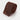 Plain Brown Knitted Silk Tie