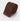 Plain Brown Knitted Silk Tie